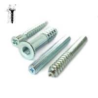 Aluminium set screw double sided screw bolt