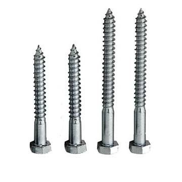 DIN 571 Hex head socket wood screw