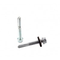 Well designed hex head screw with washer rubber self drilling screws