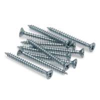 Pocket hole screw M6 flat head square drive chipboard screw