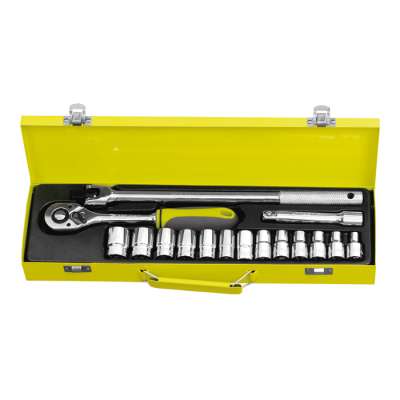 1/2 Dr 17pcs socket set CRV for DIY auto repair